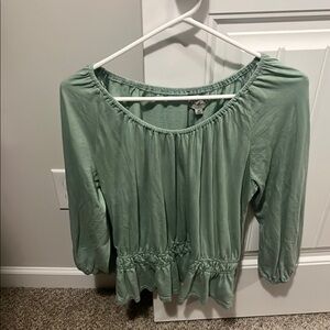 Women's Green Top